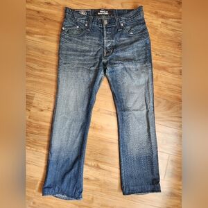 Rock & Republic Relaxed Fit Denim Jeans Size 30" Button Fly